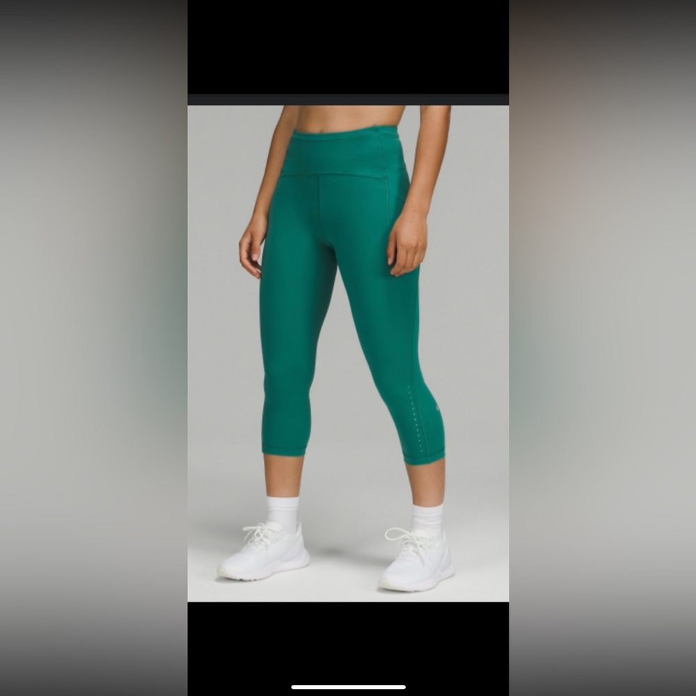 NWT Lululemon 14 Swift Speed HR Crop 21”